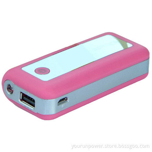 Pocket Size Power Bank 5, 600mAh for iPhone/Samsung (YR56)